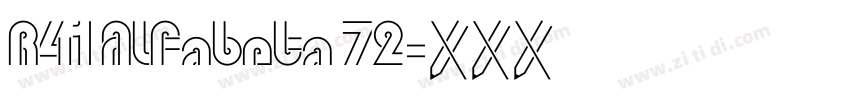 R41 Alfabeta 72字体转换